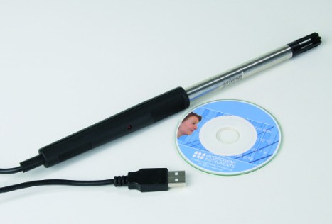 Feuchte-Temperaturfühler mit USB-Interface | SICCO